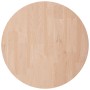 Superficie de mesa redonda madera de roble sin tratar Ø50x4 cm de , Tableros para mesas - Ref: Foro24-342909, Precio: 62,38 €...