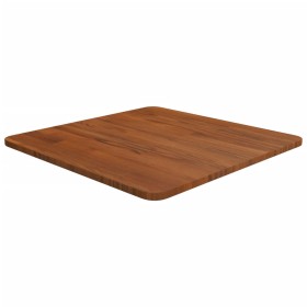 Square table top made of dark brown oak wood, 50x50x1.5cm by , Table tops - Ref: Foro24-343015, Price: 38,68 €, Discount: %