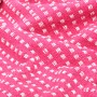 Pink checkered cotton blanket 160x210 cm by , Blankets - Ref: Foro24-245334, Price: 22,53 €, Discount: %