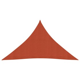 HDPE terracotta shade sail 160 g/m² 2.5x2.5x3.5 m by , Umbrellas - Ref: Foro24-311361, Price: 17,34 €, Discount: %