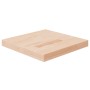 Square oak wood untreated table top 40x40x4 cm by , Table tops - Ref: Foro24-342942, Price: 43,99 €, Discount: %