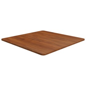 Square table top made of dark brown oak wood, 70x70x1.5cm by , Table tops - Ref: Foro24-343017, Price: 61,70 €, Discount: %