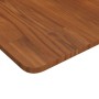 Square table top made of dark brown oak wood, 70x70x1.5cm by , Table tops - Ref: Foro24-343017, Price: 61,70 €, Discount: %