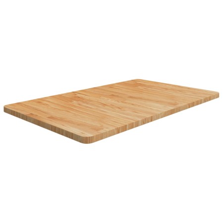 Encimera baño madera maciza tratada marrón claro 100x60x2,5 cm de , Encimeras - Ref: Foro24-343041, Precio: 82,29 €, Descuent...