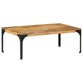 Mesa de centro de madera maciza mango 100x55x35 cm de , Mesas de centro - Ref: Foro24-352018, Precio: 131,64 €, Descuento: %