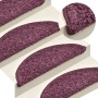 Stair tread mat 15 pcs dark purple 56x17x3 cm by vidaXL, Stair mats - Ref: Foro24-322384, Price: 72,15 €, Discount: %