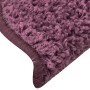 Stair tread mat 15 pcs dark purple 56x17x3 cm by vidaXL, Stair mats - Ref: Foro24-322384, Price: 72,15 €, Discount: %