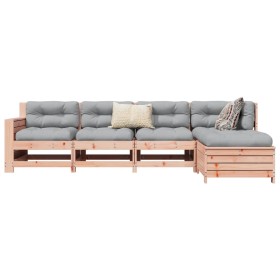 5-piece garden sofa set made of solid Douglas fir wood by , Garden sets - Ref: Foro24-3250830, Price: 328,77 €, Discount: %