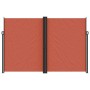 Toldo lateral retráctil terracota 220x1200 cm de , Sombrillas - Ref: Foro24-4004873, Precio: 183,64 €, Descuento: %