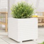 Solid pine wood planter 50x50x49.5 cm by , Pots and planters - Ref: Foro24-3282515, Price: 130,87 €, Discount: %