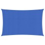 Rectangular blue HDPE sail shade 160 g/m² 3x6 m by , Umbrellas - Ref: Foro24-311515, Price: 41,42 €, Discount: %