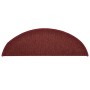 Stair tread carpets 15 units red 56x17x3 cm by vidaXL, Stair mats - Ref: Foro24-322372, Price: 52,99 €, Discount: %