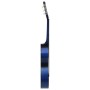 Guitarra clásica principiante y niño con funda azul 1/2 34" de vidaXL, Guitarras - Ref: Foro24-3055603, Precio: 68,68 €, Desc...