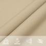 Toldo de vela poliéster oxford 100% beige 7x5x5 m de , Sombrillas - Ref: Foro24-4000967, Precio: 50,34 €, Descuento: %