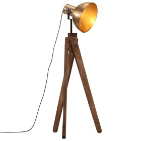 Vintage brass floor lamp 25 W E27 45x45x120 cm by , Lamps - Ref: Foro24-371915, Price: 130,99 €, Discount: %