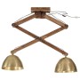 Vintage brass ceiling lamp 25 W E27 29x18x85 cm by , Lamps - Ref: Foro24-371929, Price: 174,93 €, Discount: %