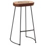 Bar stools 2 units dark brown 44x37.5x78 cm by , Kitchen stools - Ref: Foro24-358923, Price: 112,99 €, Discount: %