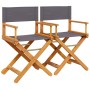 Dining chairs 2 units dark gray fabric by , Garden chairs - Ref: Foro24-365836, Price: 129,66 €, Discount: %