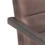 Cantilever dining chairs 2 units brown genuine leather by vidaXL, dining chairs - Ref: Foro24-321841, Price: 270,79 €, Discou...