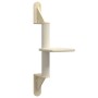 Cream wall-mounted cat scratching tree 85.5 cm by , Cat furniture - Ref: Foro24-172392, Price: 21,25 €, Discount: %