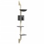 Dark gray wall-mounted cat scratching tree 187 cm by , Cat furniture - Ref: Foro24-172400, Price: 52,16 €, Discount: %