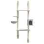 Light gray wall-mounted cat scratching tree 180 cm by , Cat furniture - Ref: Foro24-172402, Price: 62,10 €, Discount: %