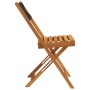 Reclining garden chairs 4 pcs solid acacia wood black by , Garden chairs - Ref: Foro24-3214601, Price: 171,99 €, Discount: %