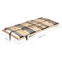 Electric slatted bed base 42 slats 7 regions 80x200 cm by vidaXL, Beds and slatted bases - Ref: Foro24-321827, Price: 296,80 ...