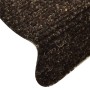 Self-adhesive stair mat 15 pcs 56x17x3cm brown by vidaXL, Stair mats - Ref: Foro24-322348, Price: 36,18 €, Discount: %