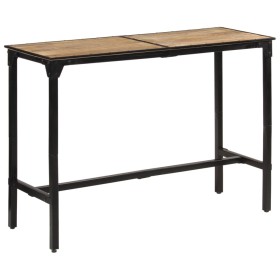 Mesa de bar madera maciza de mango rugoso 150x55x107 cm de , Taburetes de cocina - Ref: Foro24-358937, Precio: 250,66 €, Desc...