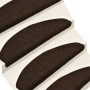 Self-adhesive stair mat 15 pcs 56x17x3 cm brown by vidaXL, Stair mats - Ref: Foro24-322350, Price: 32,54 €, Discount: %