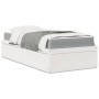 Bed with mattress solid pine wood white 90x190 cm by , Beds and slatted bases - Ref: Foro24-3281956, Price: 271,67 €, Discoun...