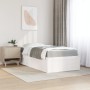 Bed with mattress solid pine wood white 90x190 cm by , Beds and slatted bases - Ref: Foro24-3281956, Price: 271,67 €, Discoun...