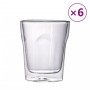 Doppelwandige Glasbecher 6 Stück 250 ml von , Tassen und Schüsseln - Ref: Foro24-4005738, Preis: 37,11 €, Rabatt: %