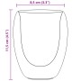 Double-walled glass cups, 6 units, 350 ml by , Cups and bowls - Ref: Foro24-4005733, Price: 34,12 €, Discount: %