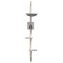 Light gray wall-mounted scratching post for cats, 187 cm by , Cat furniture - Ref: Foro24-172399, Price: 52,16 €, Discount: %