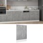 Panel para lavavajillas contrachapada gris hormigón 45x3x67 cm de , Armarios de cocina - Ref: Foro24-802558, Precio: 20,99 €,...