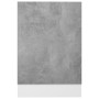 Plywood gray concrete dishwasher panel 45x3x67 cm by , Kitchen cabinets - Ref: Foro24-802558, Price: 20,99 €, Discount: %