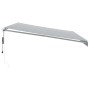 Toldo retráctil automático luz LED antracita blanco 500x300 cm de , Toldos - Ref: Foro24-3215789, Precio: 678,59 €, Descuento: %