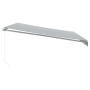 Manual retractable awning in anthracite gray and white 450x350 cm by , Awnings - Ref: Foro24-3215796, Price: 386,85 €, Discou...