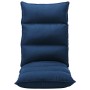 Folding blue fabric floor lounger by , Floor chairs - Ref: Foro24-325239, Price: 103,42 €, Discount: %