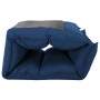 Folding blue fabric floor lounger by , Floor chairs - Ref: Foro24-325239, Price: 103,42 €, Discount: %