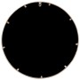 Round iron mirror in sand color for indoor use 40x2.5cm by , Mirrors - Ref: Foro24-3093539, Price: 72,71 €, Discount: %