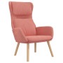 Relax armchair with pink velvet footstool by , Armchairs - Ref: Foro24-3097824, Price: 147,99 €, Discount: %