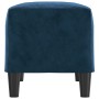 Banco de terciopelo azul 70x35x41 cm de , Bancos - Ref: Foro24-349406, Precio: 56,65 €, Descuento: %