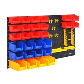 Organizador de herramientas de garaje de montaje en la pared de , Armarios para herramientas - Ref: Foro24-142818, Precio: 42...