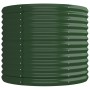 Steel planter with green powder coating, 224x80x68 cm. by , Pots and planters - Ref: Foro24-318953, Price: 90,85 €, Discount: %