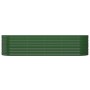 Steel powder-coated green planter bed 296x80x68 cm by , Pots and planters - Ref: Foro24-318958, Price: 94,99 €, Discount: %