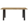 Mesa de comedor madera maciza de acacia 150x90x75 cm de , Mesas de cocina y de comedor - Ref: Foro24-353298, Precio: 260,99 €...