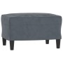 Dreiteiliges Sofaset mit dunkelgrauen Samtkissen. von , Sofas - Ref: Foro24-3202005, Preis: 538,84 €, Rabatt: %